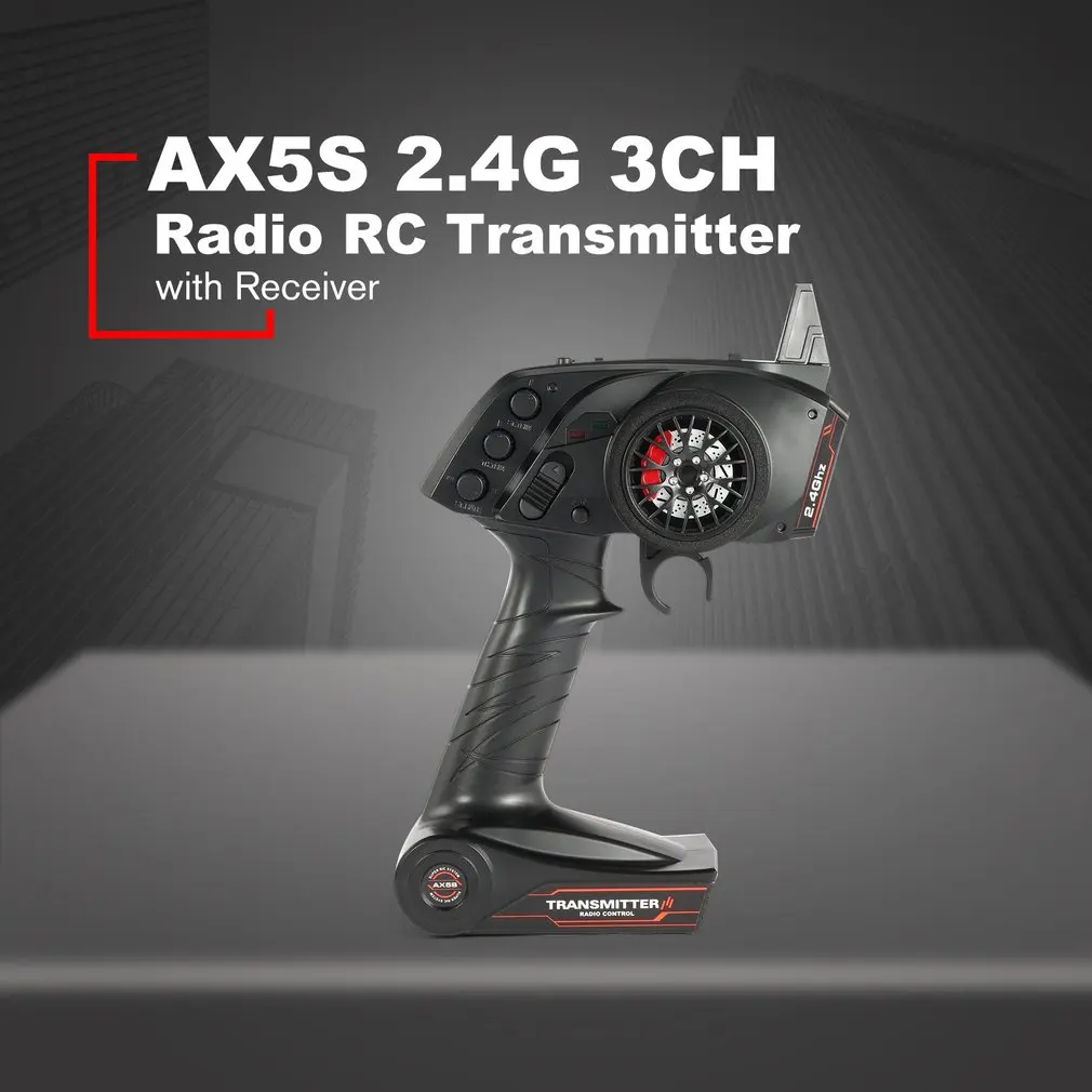 AUSTAR 2.4G 3CH AFHS Radio Remote Control Transmitter with AX5S Receiver Super Active Passive Anti-jamming for RC Car Boat
AUSTAR 2.4G 3CH AFHS Radio Remote Control Transmitter with AX5S Receiver Super Active Passive Anti-jamming for RC Car Boat