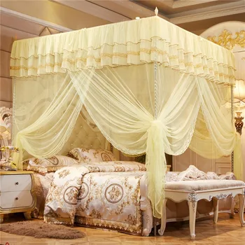 3-Door Floor-Type Palace Style Mosquito Net 1.35 M1.5m1.8 Meters Encrypted Account Voile Red Mosquito Net gong zhu feng
3-Door Floor-Type Palace Style Mosquito Net 1.35 M1.5m1.8 Meters Encrypted Account Voile Red Mosquito Net gong zhu feng