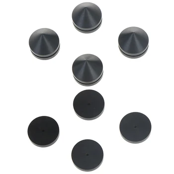 New 4pcs Black Speaker Spike Isolation Cone Wooden Copper Stand Feet +Base Pad For Speaker
New 4pcs Black Speaker Spike Isolation Cone Wooden Copper Stand Feet +Base Pad For Speaker