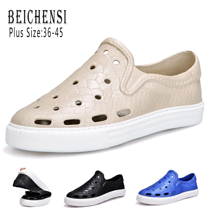 High Quality Men Hollow Rubber Casual Sports Slide Slip-on Summer Loafers Beach Sandals Shoes Leather Loafers Sandals
High Quality Men Hollow Rubber Casual Sports Slide Slip-on Summer Loafers Beach Sandals Shoes Leather Loafers Sandals