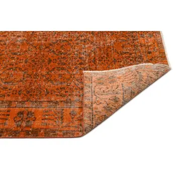 Handmade Orange Vintage Overdyed Turkish Area Rug 158x260 Cm-5'2''X8'6''
Handmade Orange Vintage Overdyed Turkish Area Rug 158x260 Cm-5'2''X8'6''