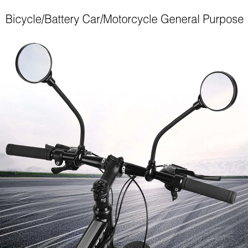 For Bicycle Rear View Mirror 360 Degree Adjustable Handlebar Wide Angle Mirrors Universal for Bike Electric Motorcycle Outdoors
For Bicycle Rear View Mirror 360 Degree Adjustable Handlebar Wide Angle Mirrors Universal for Bike Electric Motorcycle Outdoors