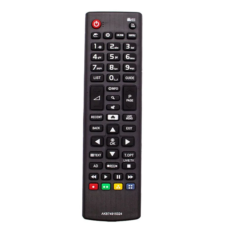 for LG AKB74915324 Wireless Remote Control ABS Replacement 433MHz for LGAKB74915324 Smart Television LED LCD TV Controller NEW
for LG AKB74915324 Wireless Remote Control ABS Replacement 433MHz for LGAKB74915324 Smart Television LED LCD TV Controller NEW