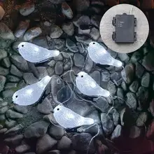 Bird Led String Light Waterproof 5 Led Acrylic Bird Clip With Solar/battery Light Decoration Tree Garden Powered String Gar J1k5
Bird Led String Light Waterproof 5 Led Acrylic Bird Clip With Solar/battery Light Decoration Tree Garden Powered String Gar J1k5