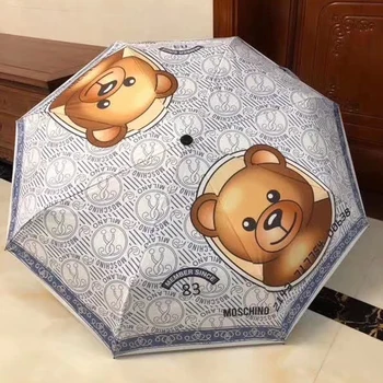 Luxury Brand Bear Automatic Open and Close Sun Umbrella UV Protection Sun Umbrella 
Luxury Brand Bear Automatic Open and Close Sun Umbrella UV Protection Sun Umbrella