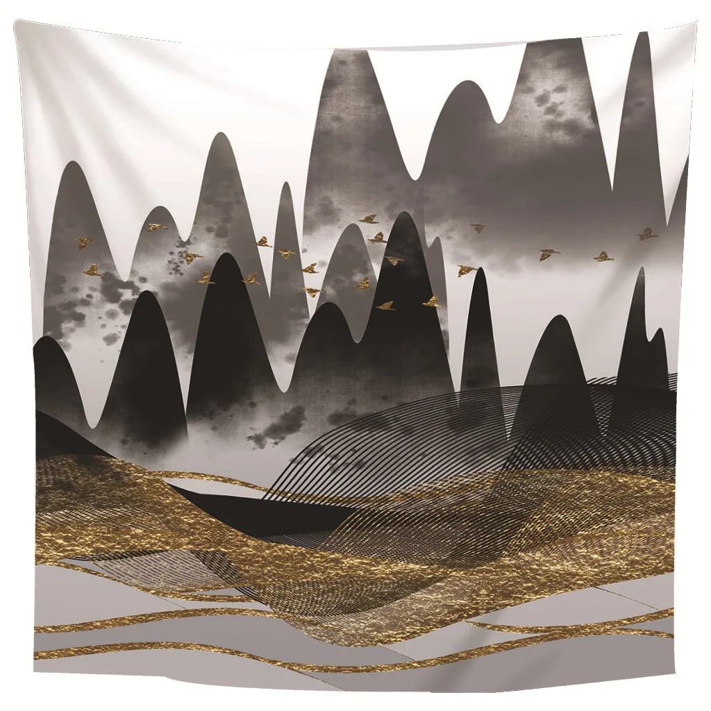 Abstract Golden Leaf Canvas Printing Tapestry Wall Hanging Polyester Decoration Wall Covering Abstract Art Painting Tapestry
Abstract Golden Leaf Canvas Printing Tapestry Wall Hanging Polyester Decoration Wall Covering Abstract Art Painting Tapestry