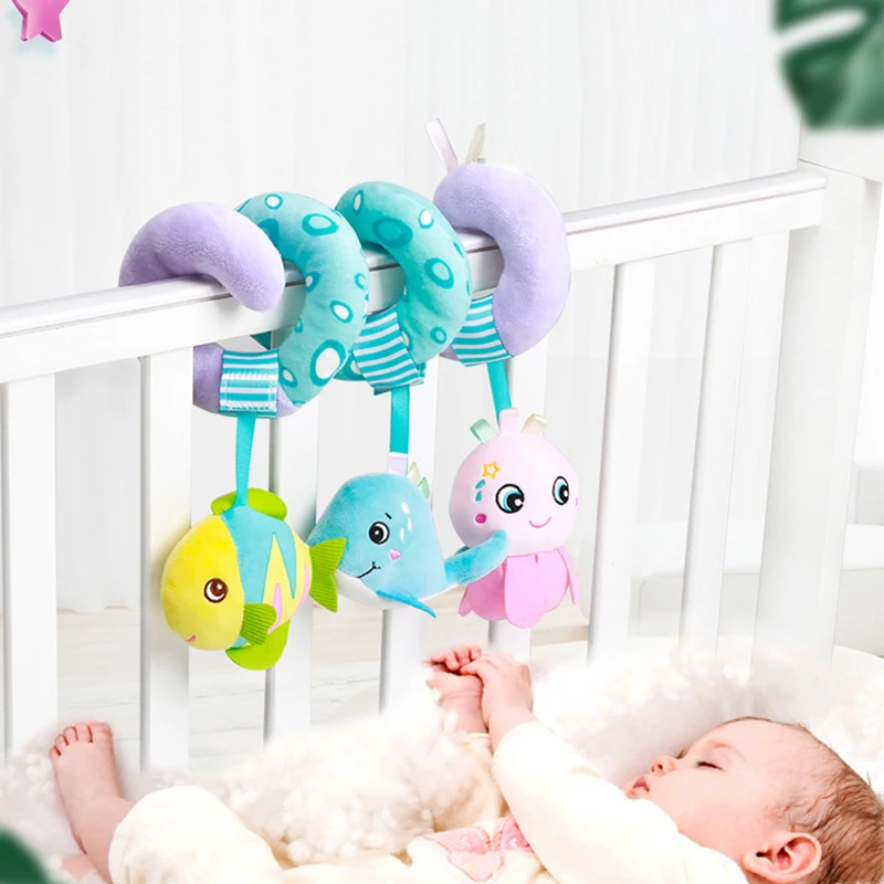 Baby Plush Stuffed Toys Animal Fish Owl Bed Hanging Winding Rattle Toddler Toys Baby Pushchair Pram Cot Bed Bell Toy 0-12 Months
Baby Plush Stuffed Toys Animal Fish Owl Bed Hanging Winding Rattle Toddler Toys Baby Pushchair Pram Cot Bed Bell Toy 0-12 Months