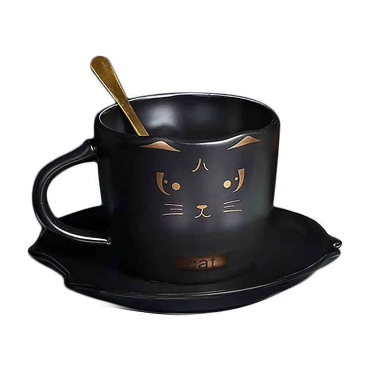 Edo Coffee Cup European Style Small Luxury Elegant Simple Latte Art Cup And Saucer Women's Afternoon Tea Coffee Cup (Black)
Edo Coffee Cup European Style Small Luxury Elegant Simple Latte Art Cup And Saucer Women's Afternoon Tea Coffee Cup (Black)