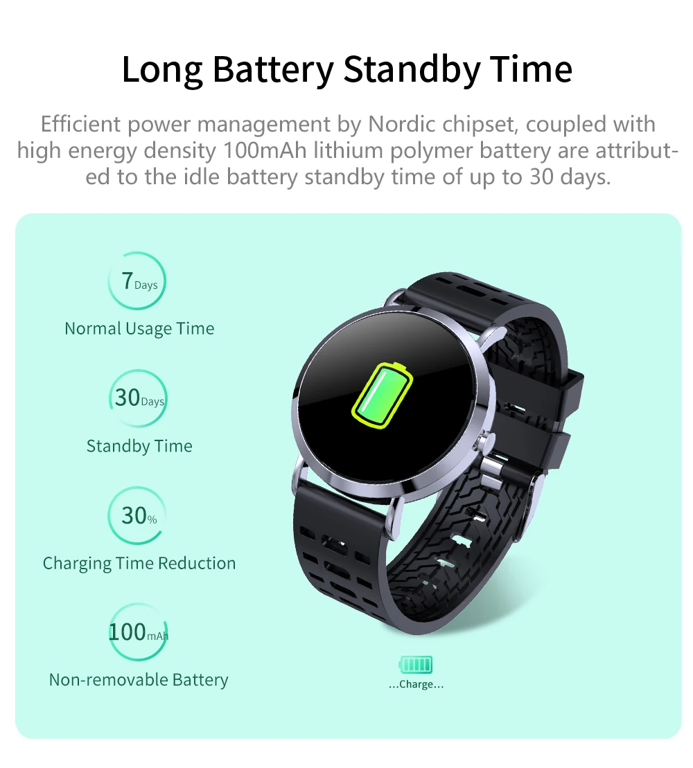 Men Smart Watch Waterproof Sport health Watch Activity Fitness Tracker Heart Rate monitor Smartwatch Women Clock for android IOS (12)