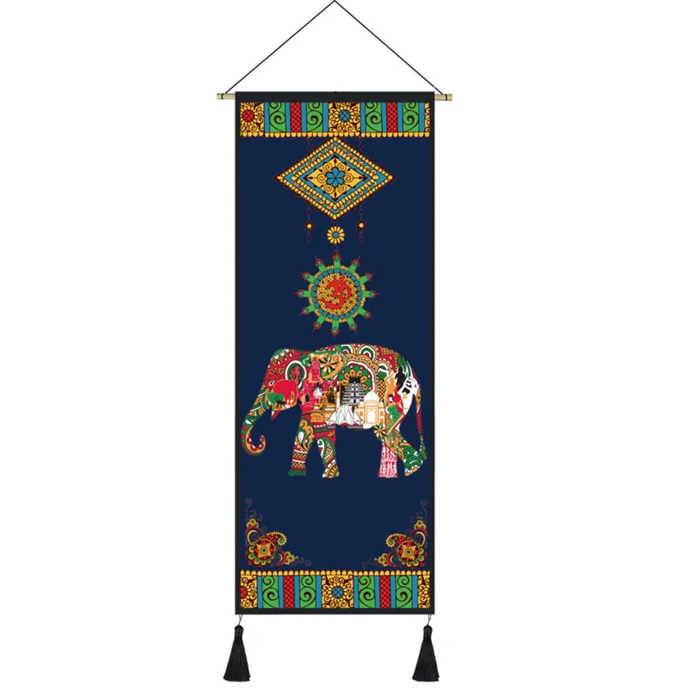Southeast Asia Style Painting Wall Decoration Tapestry Hanging Background Wall Decor Sushi Banner Tapestry Noren for Home/Hotel
Southeast Asia Style Painting Wall Decoration Tapestry Hanging Background Wall Decor Sushi Banner Tapestry Noren for Home/Hotel