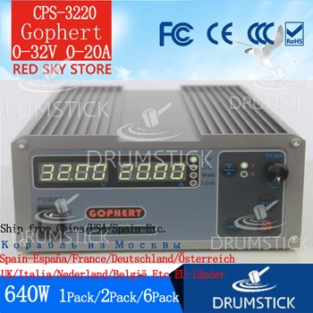 (Ship from Russia) Gophert Mini Digital DC Power Supply CPS-3220 Adjustable 0-32V 0-20A Lockable corrective maintenance failure
(Ship from Russia) Gophert Mini Digital DC Power Supply CPS-3220 Adjustable 0-32V 0-20A Lockable corrective maintenance failure