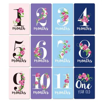 12 Sheet Baby Milestone Photo Cards Landmark Moment Photo Cards Key Age Markers U90B
12 Sheet Baby Milestone Photo Cards Landmark Moment Photo Cards Key Age Markers U90B