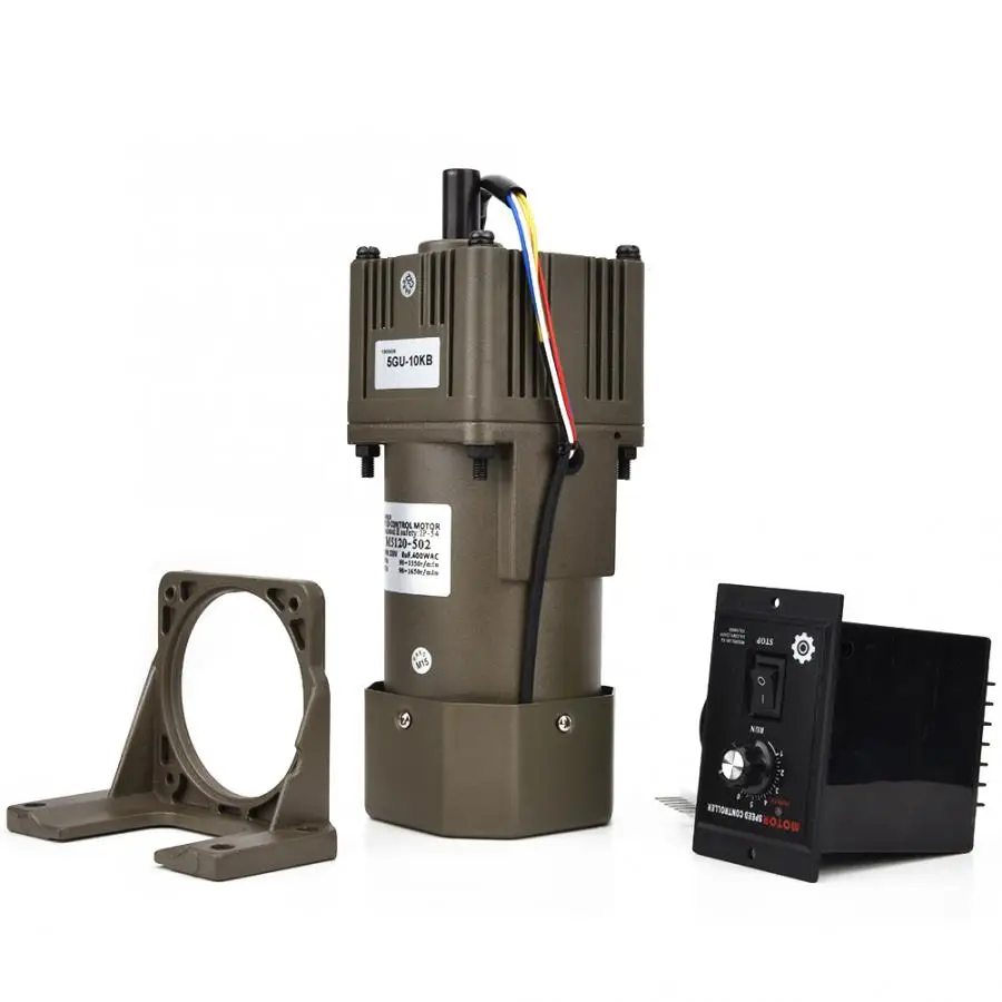 Gear Motor Reduction AC Motor Single Phase Adjustable Rate Reversible Gear Motor with Gearbox Controller Bracket AC Servomotor
Gear Motor Reduction AC Motor Single Phase Adjustable Rate Reversible Gear Motor with Gearbox Controller Bracket AC Servomotor