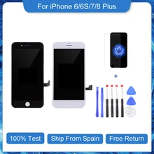 AAA++ No dead Pixels LCD Screen For iPhone 7 6s 6 8 Plus Display 3D Touch Screen Digitizer Assembly For iphone 6s 7 LCD Pantalla
AAA++ No dead Pixels LCD Screen For iPhone 7 6s 6 8 Plus Display 3D Touch Screen Digitizer Assembly For iphone 6s 7 LCD Pantalla