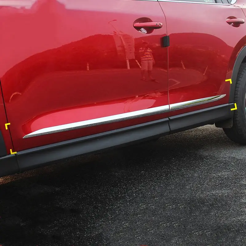 WELKINRY car auto cover for Mazda CX-5 KF 2017 2018 2019 2020 ABS chrome body door side bar moulding trim
WELKINRY car auto cover for Mazda CX-5 KF 2017 2018 2019 2020 ABS chrome body door side bar moulding trim