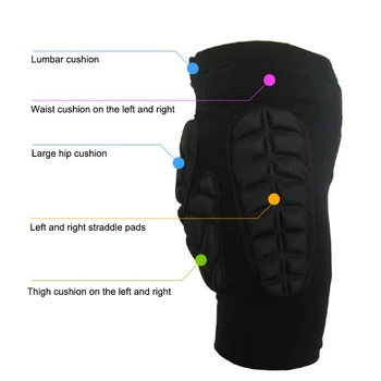 3D Protection Hip Butt EVA Paded Short Pants Protective Gear Guard Impact Pad Butt Guard for Ski Ice Skating Snowboard AHPU
3D Protection Hip Butt EVA Paded Short Pants Protective Gear Guard Impact Pad Butt Guard for Ski Ice Skating Snowboard AHPU
