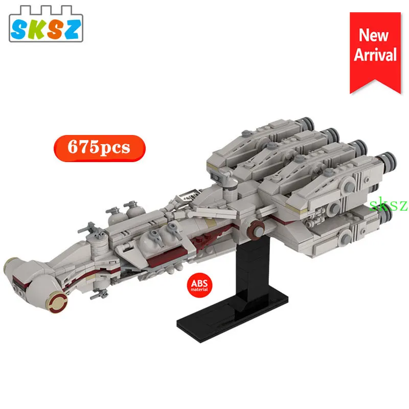 Moc Micro Scale Fleet Tantive IV Cruiser Model Star Series Wars DIY Building Blocks Kids Assembly Bricks Toys Children Gifts
Moc Micro Scale Fleet Tantive IV Cruiser Model Star Series Wars DIY Building Blocks Kids Assembly Bricks Toys Children Gifts