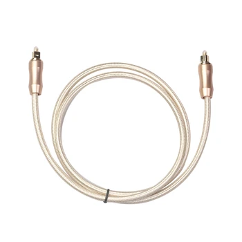 5.1 SPDIF Fiber Optical Digital Audio Cable Fit for Power Amplifiers Headphone Amplifiers Audio Decoders Audio Link Lines
5.1 SPDIF Fiber Optical Digital Audio Cable Fit for Power Amplifiers Headphone Amplifiers Audio Decoders Audio Link Lines
