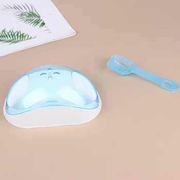 Small Pet Chinchilla Hamster Sand Bath Room House Plastic Bathroom Container with Bath Sand Filter Scoop (Sky-blue)
Small Pet Chinchilla Hamster Sand Bath Room House Plastic Bathroom Container with Bath Sand Filter Scoop (Sky-blue)