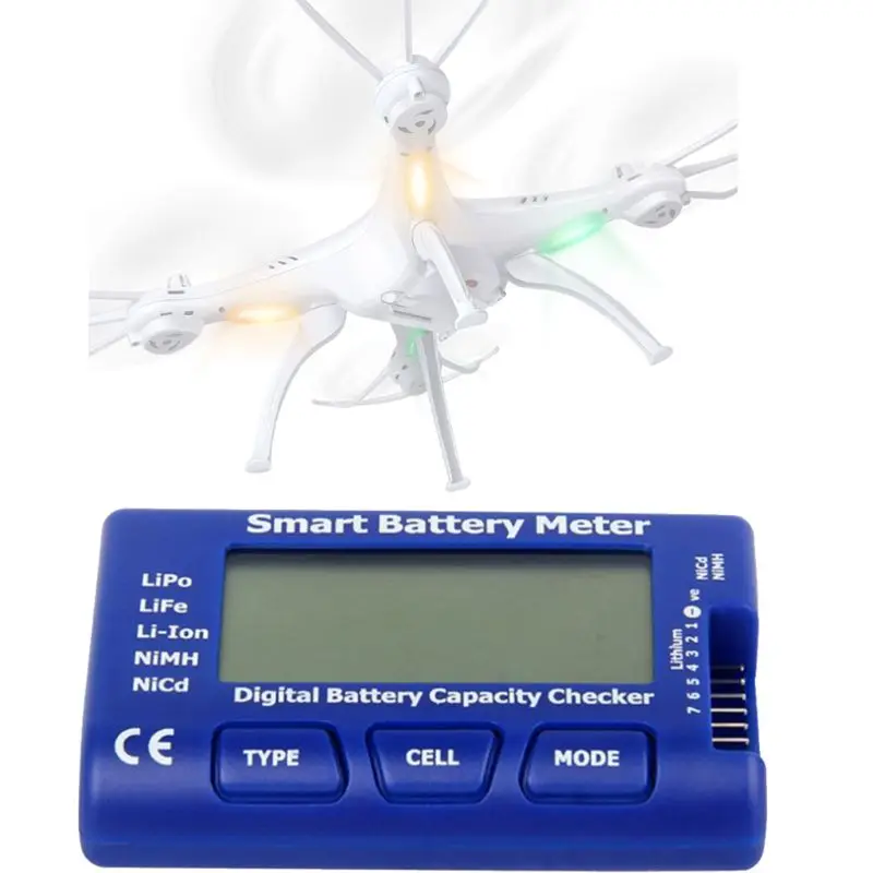 5-in-1 Battery Capacity Indicator Intelligent Cell Voltage Meter Digital Checker Battery Balancer
5-in-1 Battery Capacity Indicator Intelligent Cell Voltage Meter Digital Checker Battery Balancer
