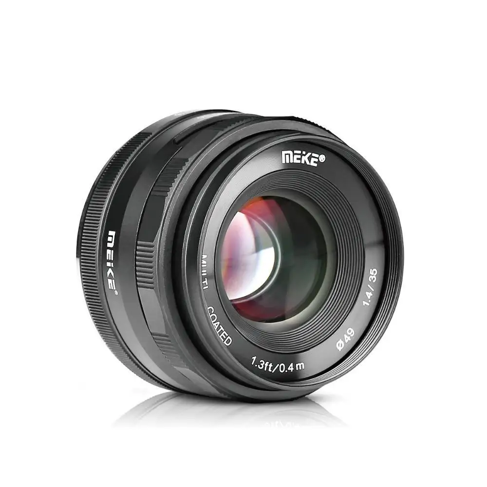 Meike 35mm f1.4 Large Aperture Manual Focus Lens APS-C for Nikon J1 J2 J3 J4 J5 J6 V3 Mirrorless Cameras
Meike 35mm f1.4 Large Aperture Manual Focus Lens APS-C for Nikon J1 J2 J3 J4 J5 J6 V3 Mirrorless Cameras