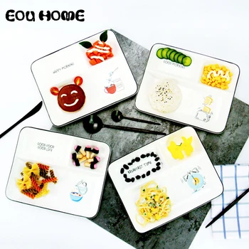 Nordic Style Rectangular Partition Serving Plates Ceramic Fruit Snack Baby Partition Plate Fashion Dinner Set Breakfast Plate
Nordic Style Rectangular Partition Serving Plates Ceramic Fruit Snack Baby Partition Plate Fashion Dinner Set Breakfast Plate