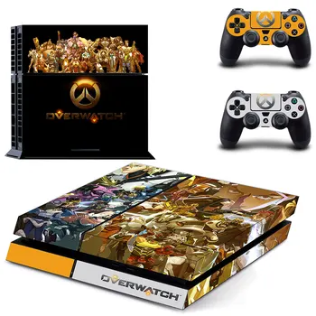 Over-watch Style Decal Skin Sticker for PS4 Playstation 4 Console Film + 2Pcs Controllers Protective Cover DPTM2360
Over-watch Style Decal Skin Sticker for PS4 Playstation 4 Console Film + 2Pcs Controllers Protective Cover DPTM2360