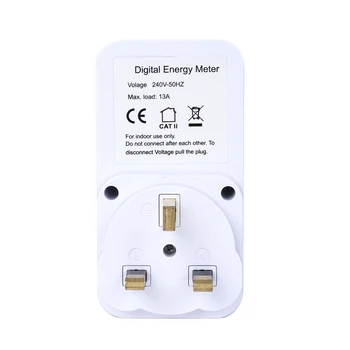 Hot Digital Power Meter Plug-in Socket Electric Wattmeter Energy Monitor Meter LCD Display Household Measuring Socket Analyzer
Hot Digital Power Meter Plug-in Socket Electric Wattmeter Energy Monitor Meter LCD Display Household Measuring Socket Analyzer