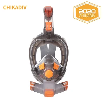 Chikadiv Diving mask Underwater Anti-fog Full Face Snorkeling Mask Scuba Diving Swimming mask Suitable For Diving enthusiast
Chikadiv Diving mask Underwater Anti-fog Full Face Snorkeling Mask Scuba Diving Swimming mask Suitable For Diving enthusiast