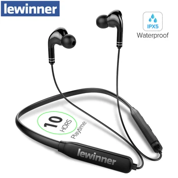 Lewinner Neckband Wireless Bluetooth Earphones Sports Running Headset IPX5 Waterproof Sport earbuds Noise reduction Headphones
Lewinner Neckband Wireless Bluetooth Earphones Sports Running Headset IPX5 Waterproof Sport earbuds Noise reduction Headphones
