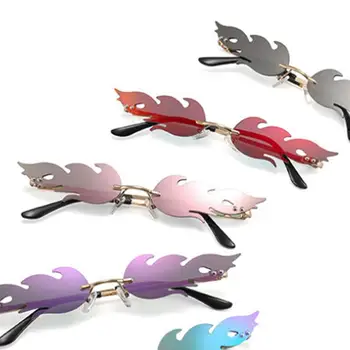 1Pc Fashion Sunglasses Clear Metal Sunglasses Frameless Shades For Party Women Girls Prom Party Glasses
1Pc Fashion Sunglasses Clear Metal Sunglasses Frameless Shades For Party Women Girls Prom Party Glasses