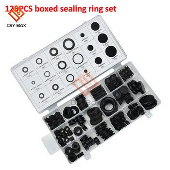 125pcs Rubber O Ring Washer Waterproof Protect Metric 18 Sizes Set Sealing Rubber Cables Grommet Kit O-ring Seal Gasket Kit Diy
125pcs Rubber O Ring Washer Waterproof Protect Metric 18 Sizes Set Sealing Rubber Cables Grommet Kit O-ring Seal Gasket Kit Diy