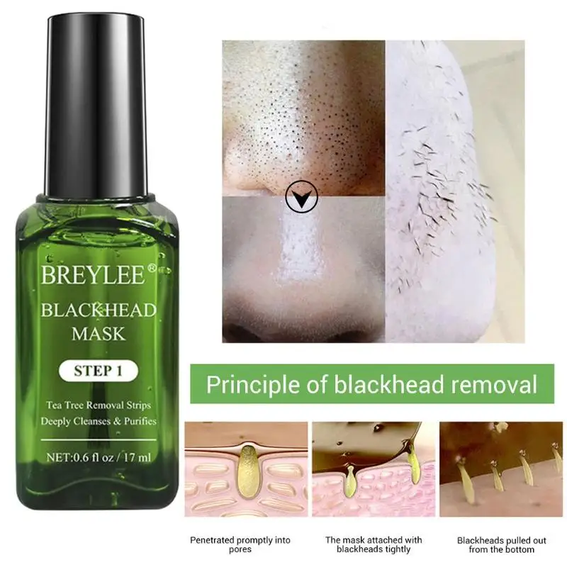 BREYLEE 17mL Tea Tree Blackhead Mask Acne Treatment Serum+100pcs Papers for face serum
BREYLEE 17mL Tea Tree Blackhead Mask Acne Treatment Serum+100pcs Papers for face serum