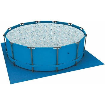 13 FT Swimming Pool Floor Protector Ground Cloth Square Mat Outdoor Lawn Cover Ground Cloth (Pool Not Included) 2020
13 FT Swimming Pool Floor Protector Ground Cloth Square Mat Outdoor Lawn Cover Ground Cloth (Pool Not Included) 2020