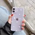 Lovebay чехол для телефона iPhone 11 6 6s 7 8 Plus X XR 11Pro XS Max милый мультяшный волнистый узор прозрачный мягкий TPU для iPhone X чехол
