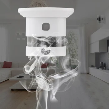 Smoke Detector Alarm with Built-In 10-Year Battery Fire Alarm Detector 80dB @M23
Smoke Detector Alarm with Built-In 10-Year Battery Fire Alarm Detector 80dB @M23