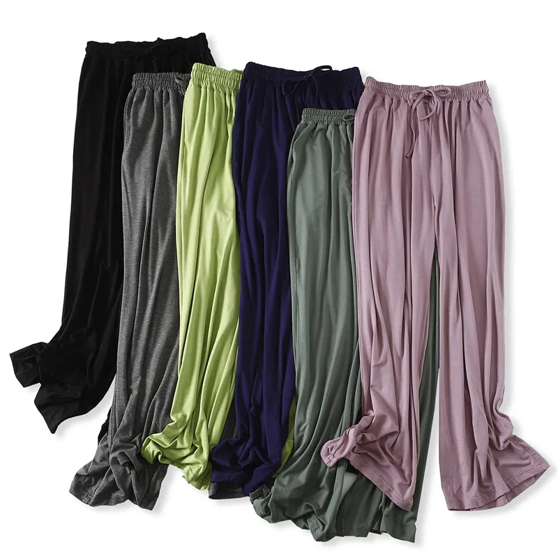 Autumn Women's Modal Home Pants 95%Modal +5%Spandex Fall Lounge Wear Loose Plus Size Autumn Pajama Pants for Women
Autumn Women's Modal Home Pants 95%Modal +5%Spandex Fall Lounge Wear Loose Plus Size Autumn Pajama Pants for Women