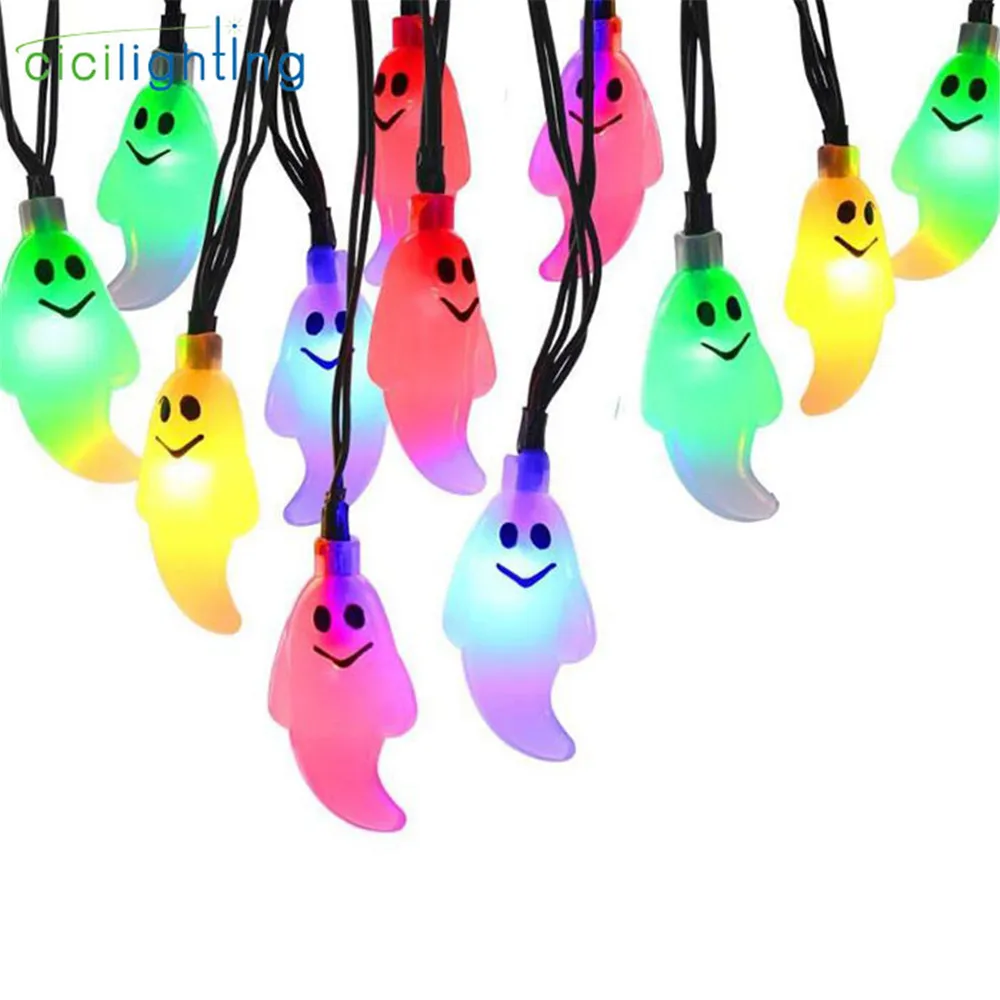 Halloween LED String Light colorful ghost Outdoor Garland for Holiday Event Corridors Hallways 2m 20light Battery Fairy Lights
Halloween LED String Light colorful ghost Outdoor Garland for Holiday Event Corridors Hallways 2m 20light Battery Fairy Lights