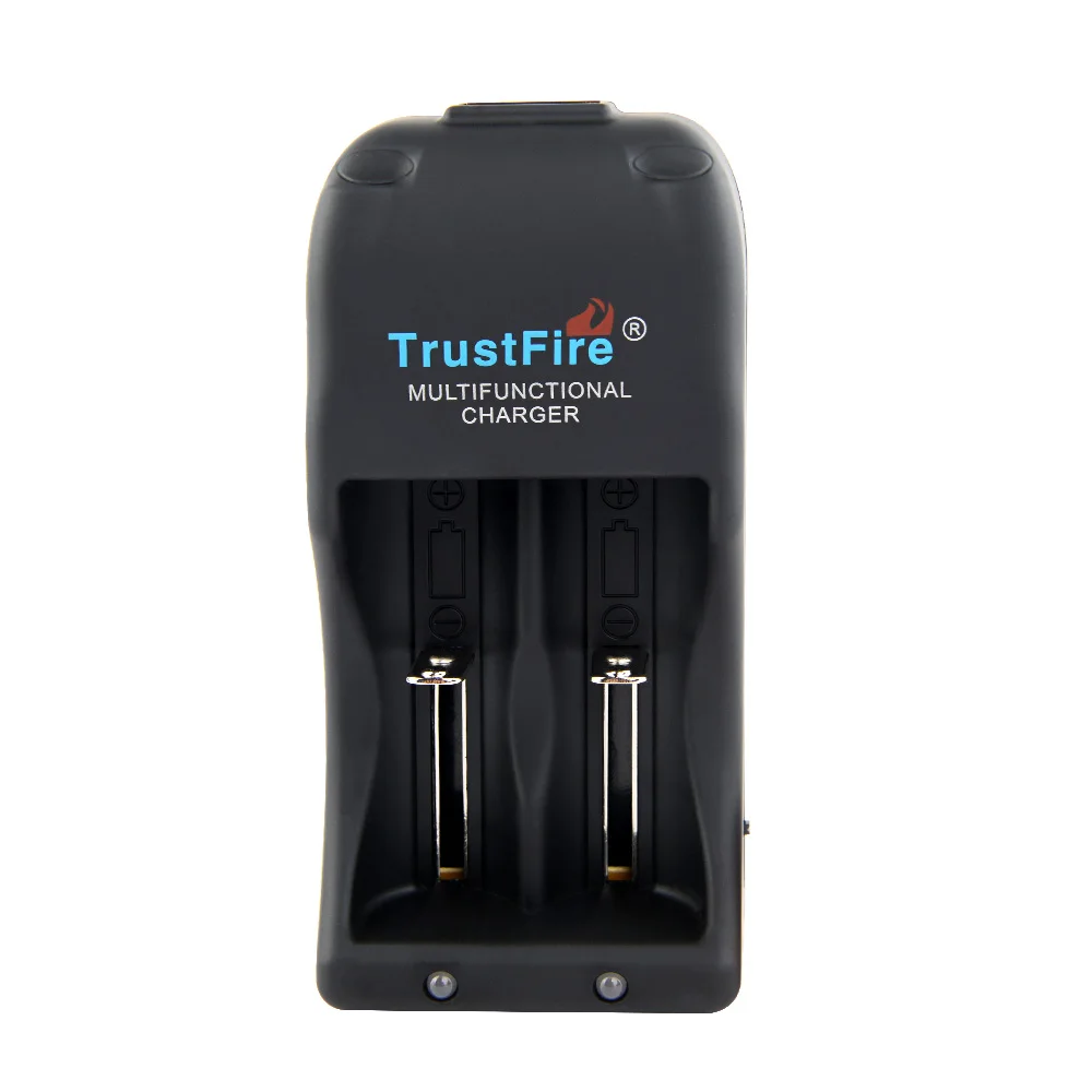 

TrustFire TR006 Rechargeable Battery Charger 2 Slots for Li-ion IMR LiFePO4 10440 14500 16340 18500 18650 25500 26650 Batteries