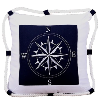 Mediterranean Navigation Furnishing Navy Sea Marine Pillow Case Canvas for Compass Embroidery Cushion Cover-Blue
Mediterranean Navigation Furnishing Navy Sea Marine Pillow Case Canvas for Compass Embroidery Cushion Cover-Blue