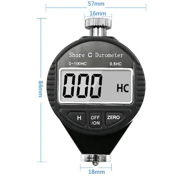 Digital Shore Durometer Hardness Tester Meter Shore 100HA / C / D For Plastic High Quality Multi Tools Accessories
Digital Shore Durometer Hardness Tester Meter Shore 100HA / C / D For Plastic High Quality Multi Tools Accessories