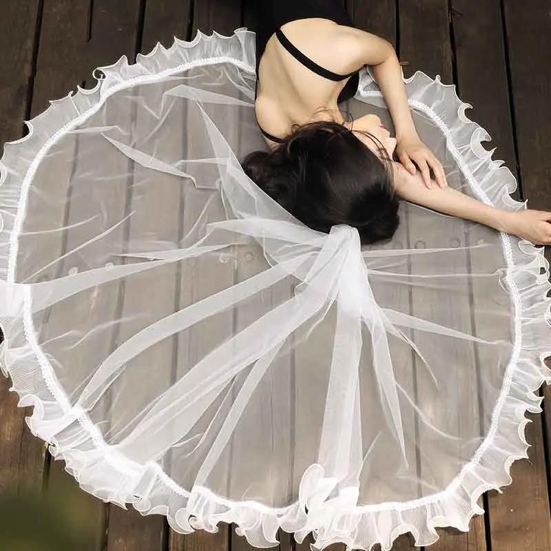 2019 Elegant Lace Ruffle Edge 1.5M Bridal Wedding Veils Two layers 1.5M Short With Comb Bridal Veils Cheap Wedding Accessories
2019 Elegant Lace Ruffle Edge 1.5M Bridal Wedding Veils Two layers 1.5M Short With Comb Bridal Veils Cheap Wedding Accessories