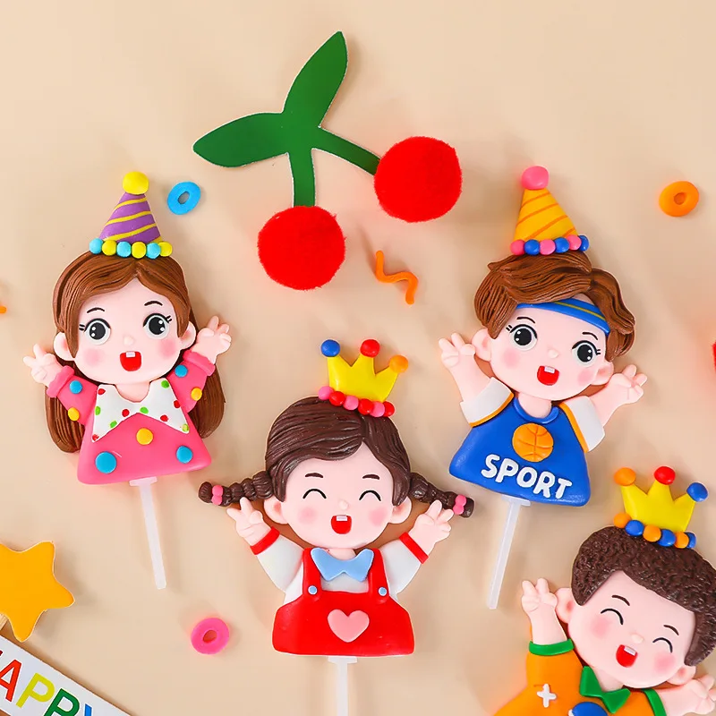 Wedding Ornament for Boy and Girls Happy Birthday Cake Topper Cupcakes Dessert Baking Supplies 1st Birthday Party Children's Day
Wedding Ornament for Boy and Girls Happy Birthday Cake Topper Cupcakes Dessert Baking Supplies 1st Birthday Party Children's Day