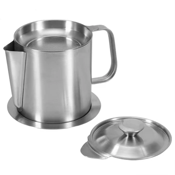 Houshold Kitchen Stainless Steel Brand New Cooking Handle Oil Soup Filter Separator Pot High Temperature Resistant Kitchen Tools
Houshold Kitchen Stainless Steel Brand New Cooking Handle Oil Soup Filter Separator Pot High Temperature Resistant Kitchen Tools