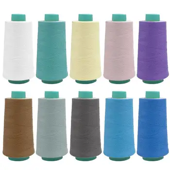 1 Roll 40s/2 20s/2 Durable Overlocking Sewing Machine Line Industrial Polyester Thread Metre Cones Colorful Sew Thread
1 Roll 40s/2 20s/2 Durable Overlocking Sewing Machine Line Industrial Polyester Thread Metre Cones Colorful Sew Thread
