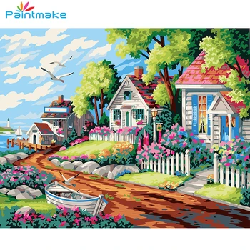 Paintmake Landscape DIY Painting By Numbers pastoral Oil Hand Painted On Canvas Unique For Home Decor Wall Art Picture
Paintmake Landscape DIY Painting By Numbers pastoral Oil Hand Painted On Canvas Unique For Home Decor Wall Art Picture