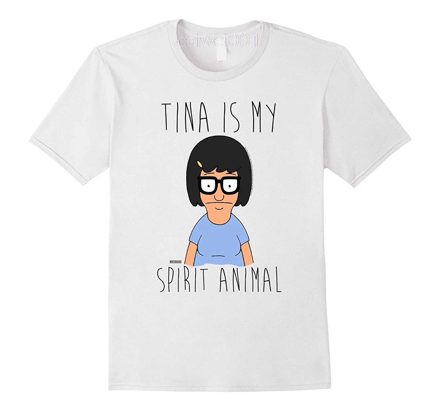 Мужская Повседневная модная футболка с круглым вырезом крутая Bobs Burgers Tina Is My Spirit