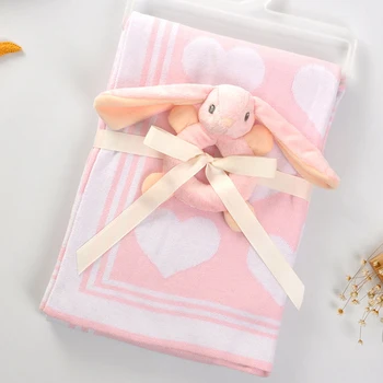 Baby Blanket Knitted Newborn 75x100 cm Toddler Swaddle Wrap Blankets with Cute Cartoon Rattle Nap Cover Basket Stroller Blankets
Baby Blanket Knitted Newborn 75x100 cm Toddler Swaddle Wrap Blankets with Cute Cartoon Rattle Nap Cover Basket Stroller Blankets