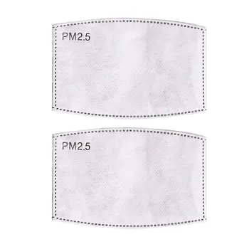PM2.5 Activated Carbon Filter non-woven Protective Mouth Mask Filter for Outdoor 5 Layers Replaceable Anti Haze Filters 2pcs
PM2.5 Activated Carbon Filter non-woven Protective Mouth Mask Filter for Outdoor 5 Layers Replaceable Anti Haze Filters 2pcs