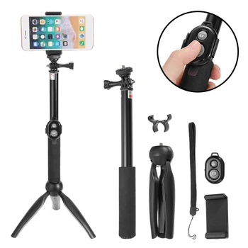 Camera bluetooth Selfie Stick Extendable Tripod Monopod W/ Remote Control For GoPro Motion For Android Phones
Camera bluetooth Selfie Stick Extendable Tripod Monopod W/ Remote Control For GoPro Motion For Android Phones